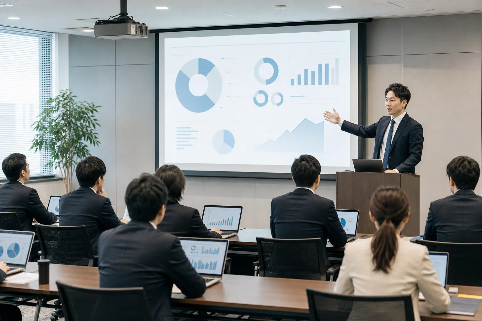 企業向けAI研修のイメージ